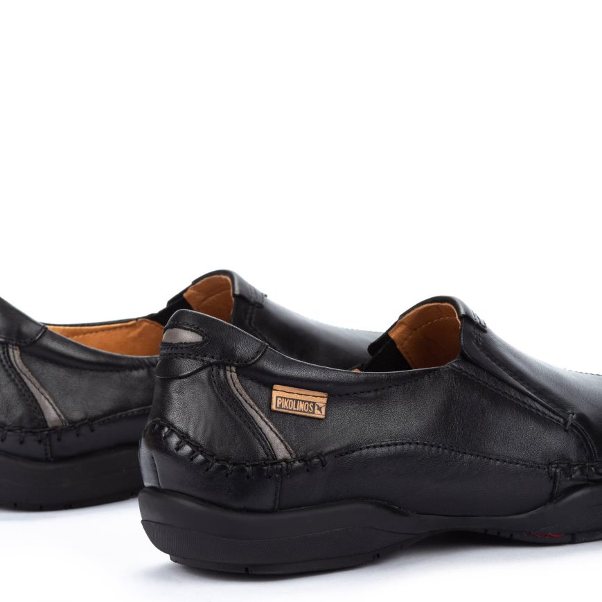 Men's Pikolinos SAN TELMO Moccasins Black | NZ NA20Q51